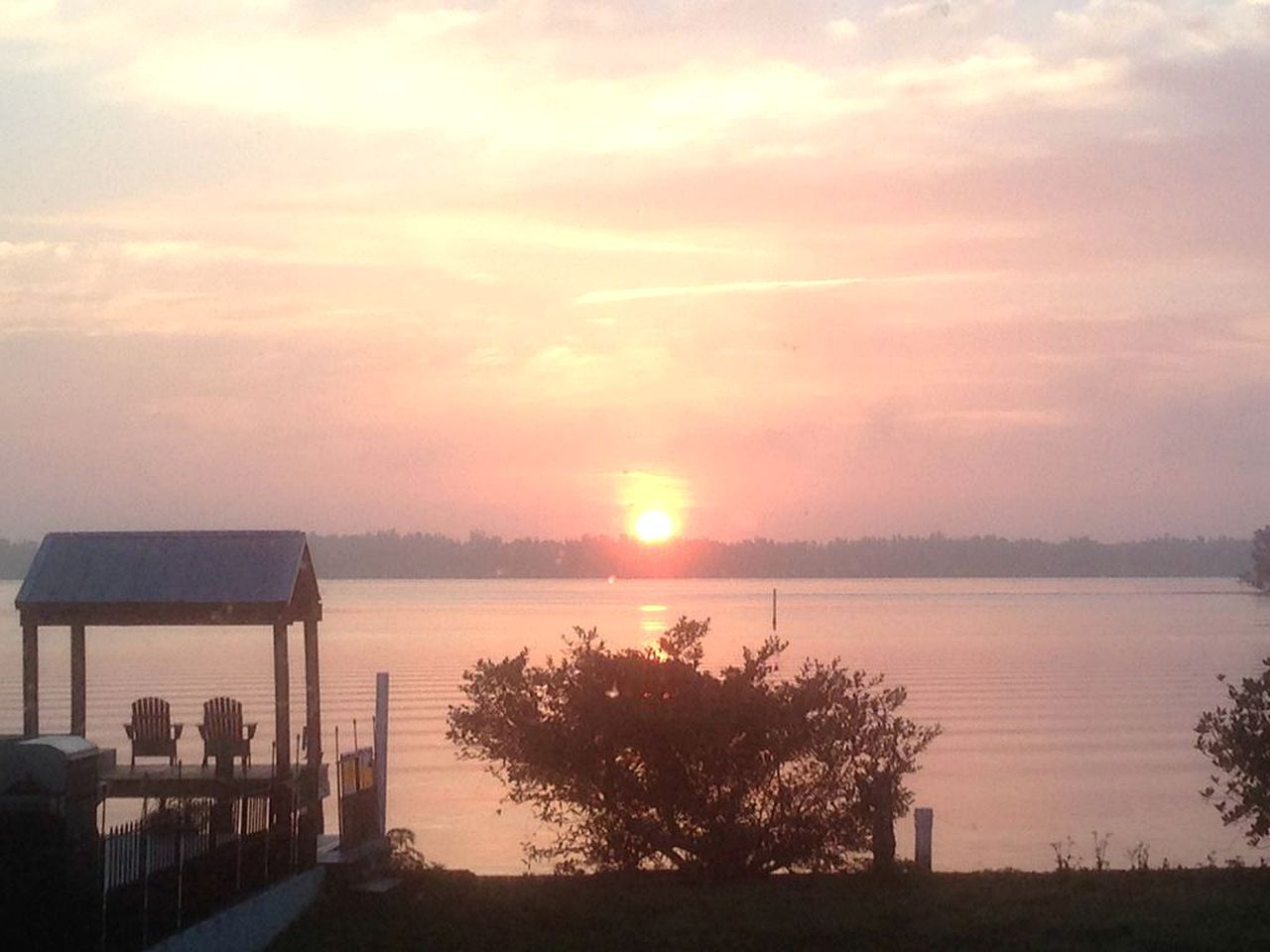 Waterfront Cottage Rental with a Heated Pool on the Indian River in Florida