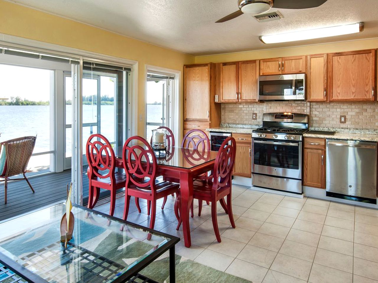 Waterfront Cottage Rental with a Heated Pool on the Indian River in Florida