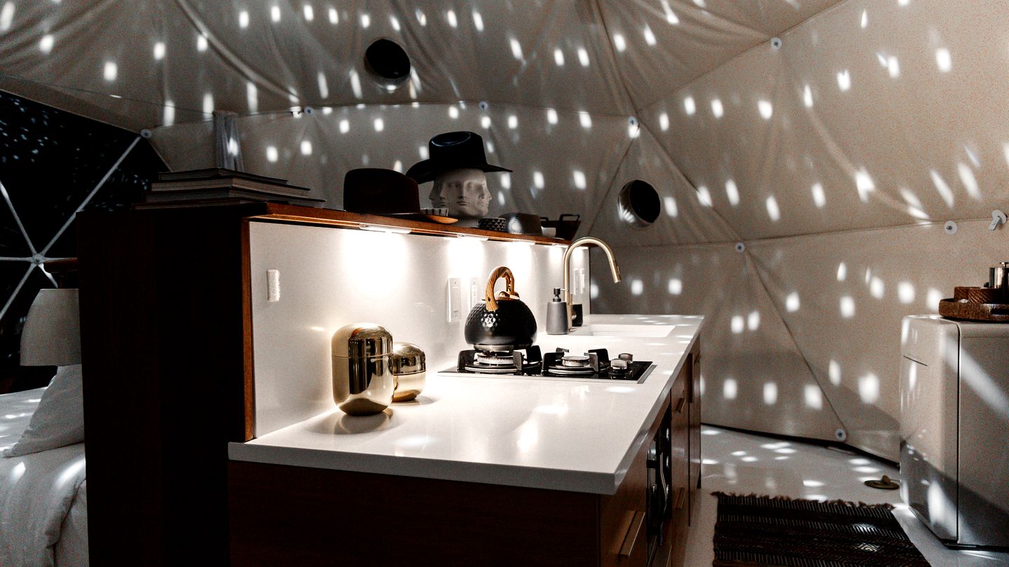 Breathtaking Dome with Spectacular Outdoor Living and Chic Elegant Interior in Texas