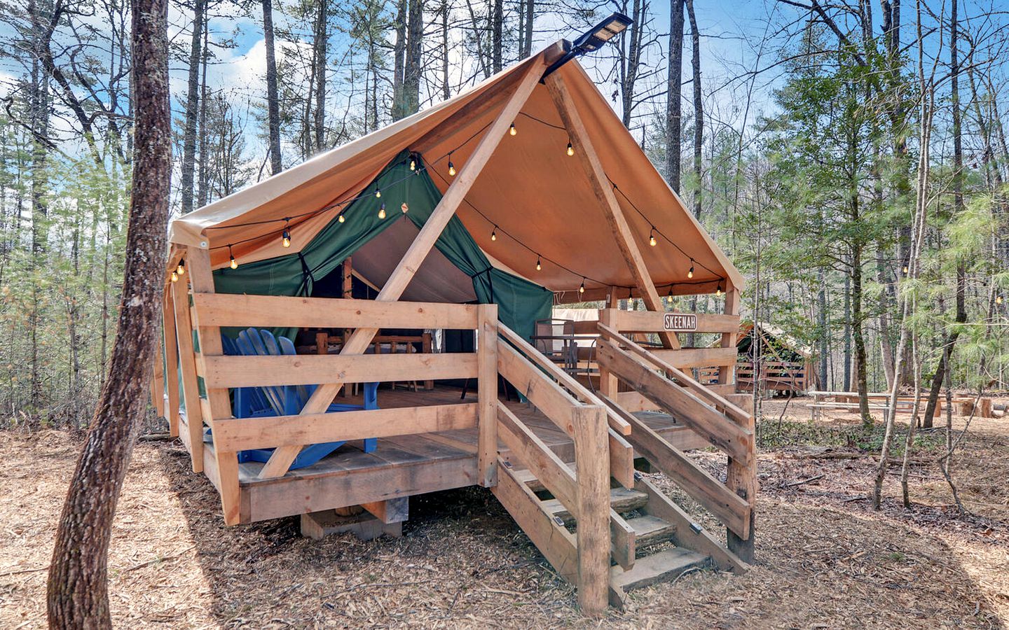 Discover the Best Glamping in Georgia with a Stay in This Safari Tent