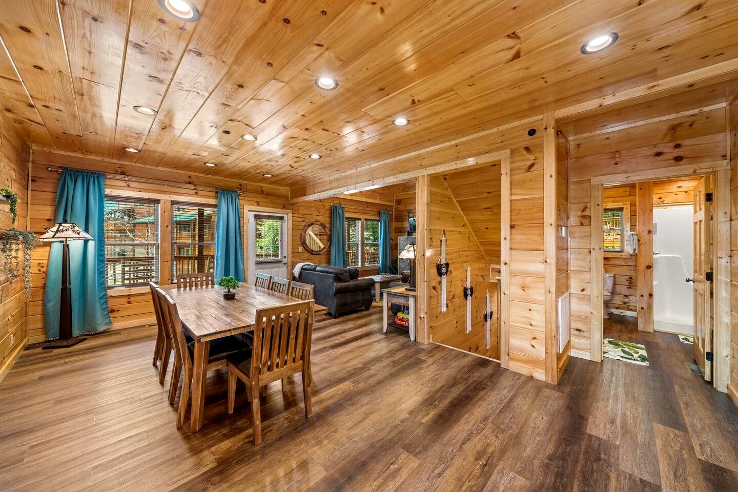 Dog-Friendly Cabin with Game and Theater Room and Decks in Tennessee