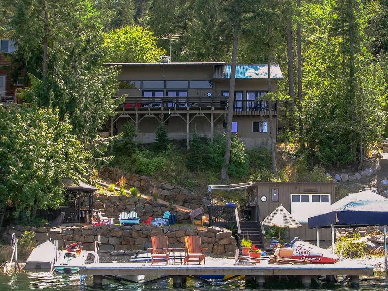 Cabins (United States of America, Sagle, Idaho)