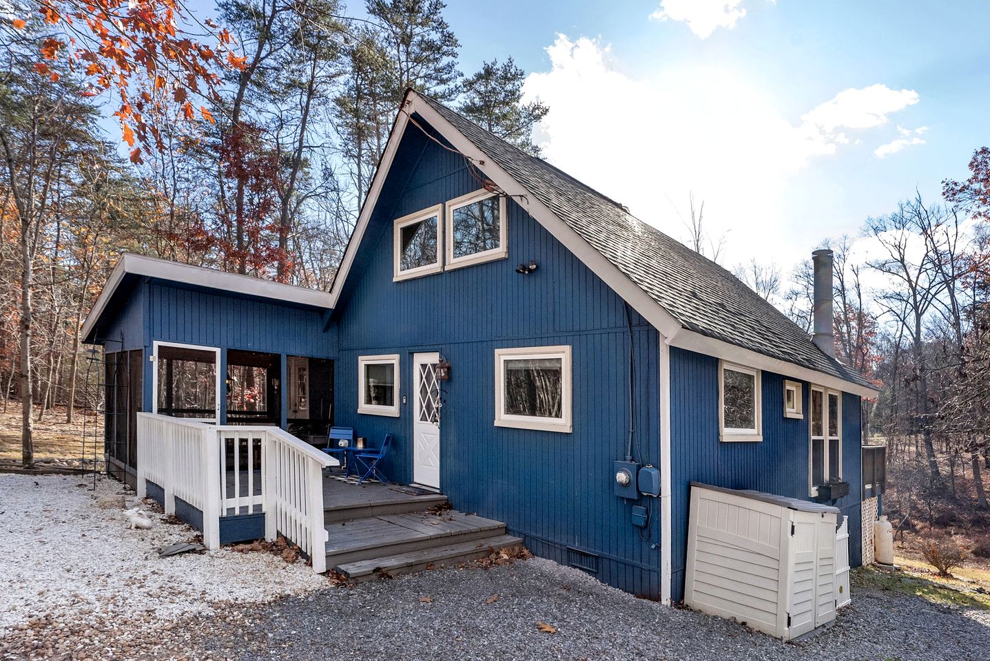 Modern Mountain Chalet with Stone Fireplace & Resort Amenities near Hedgesville, WV