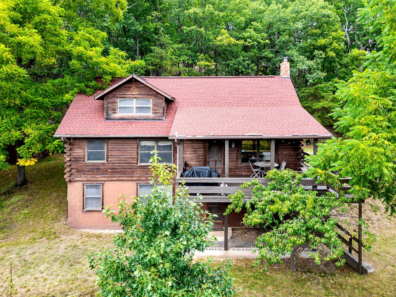 Rustic-Modern Mountain Cabin with Private Pond & Fire Pit Near Lost River, Baker, West Virginia