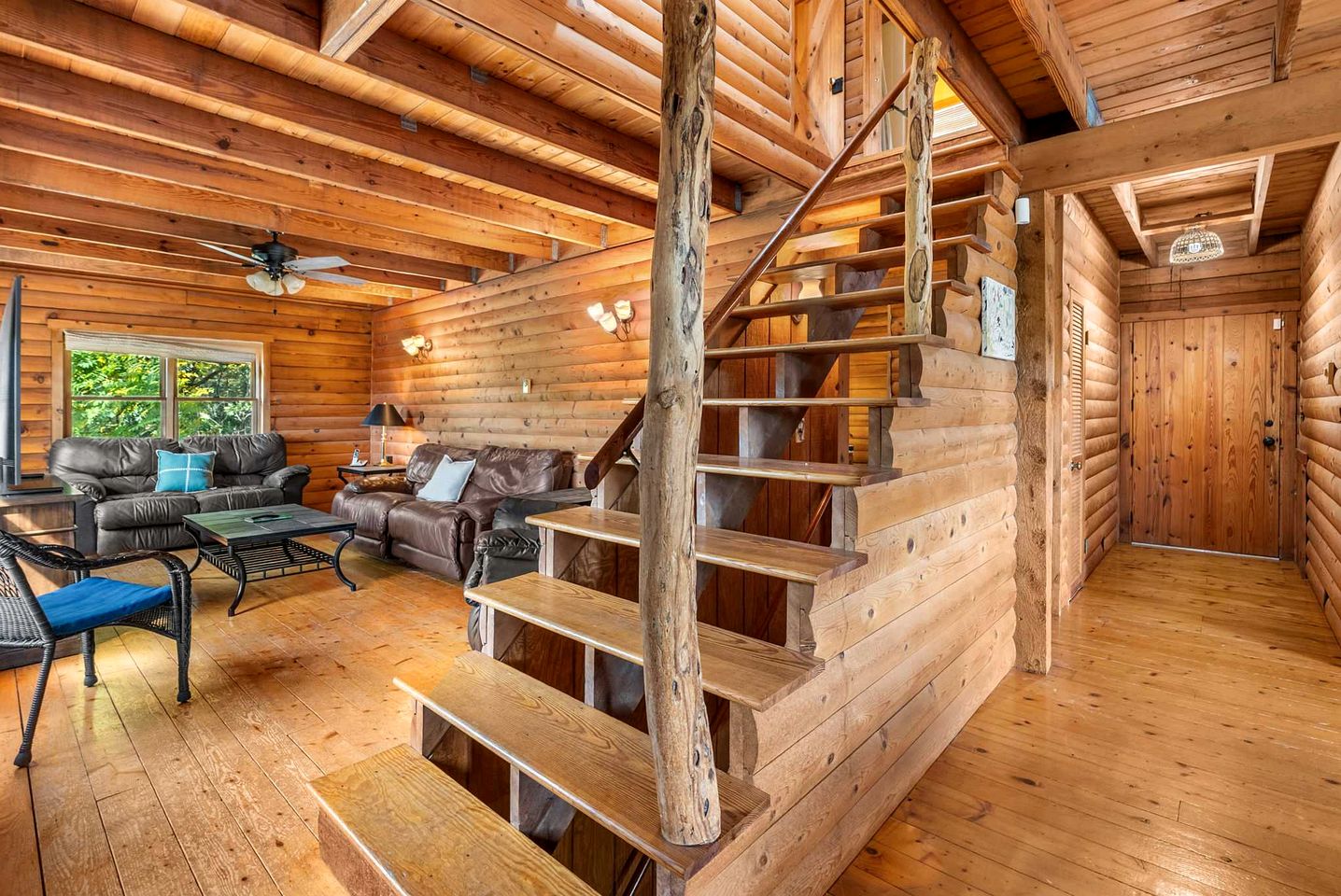 Rustic-Modern Mountain Cabin with Private Pond & Fire Pit Near Lost River, Baker, West Virginia