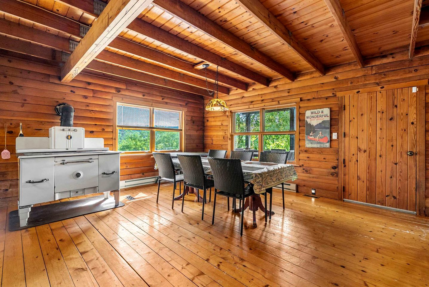 Rustic-Modern Mountain Cabin with Private Pond & Fire Pit Near Lost River, Baker, West Virginia