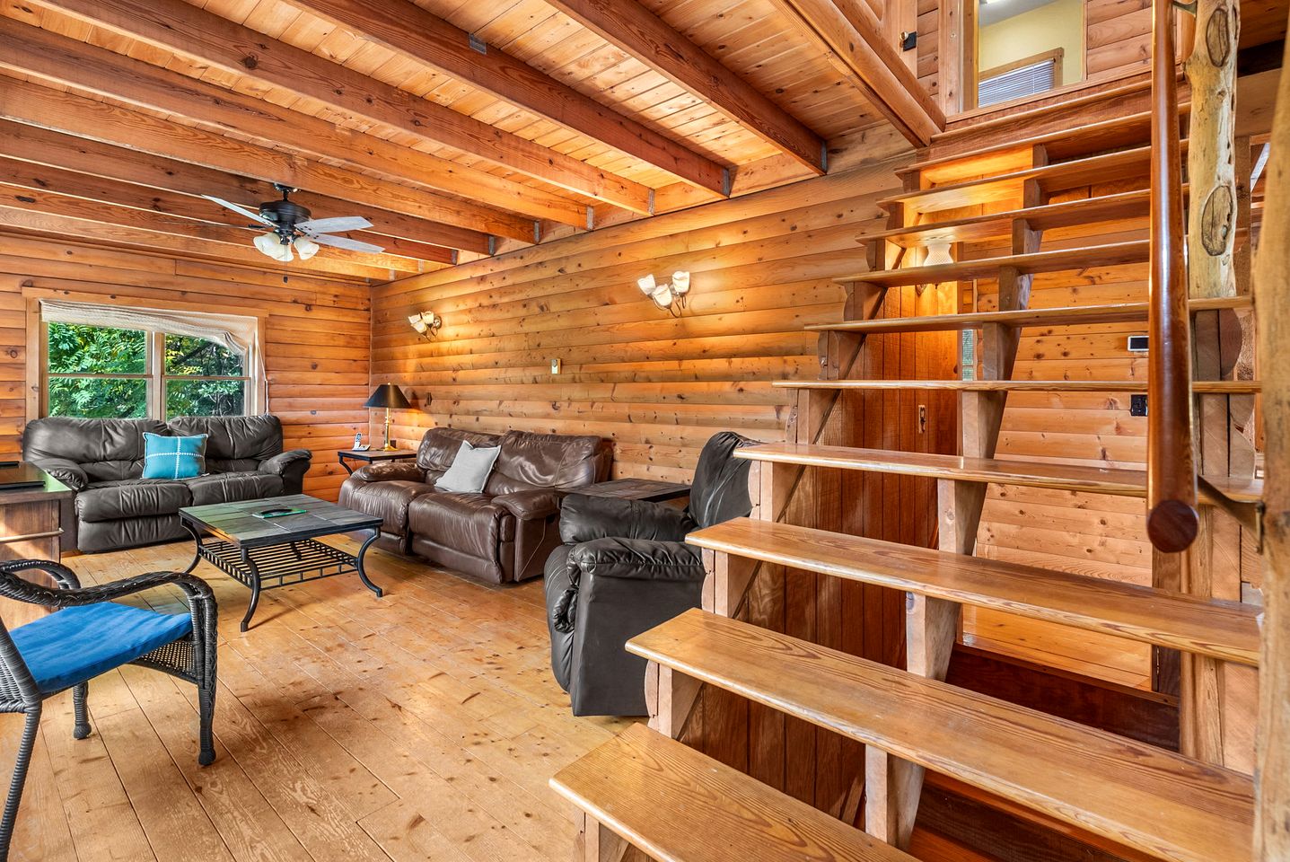 Rustic-Modern Mountain Cabin with Private Pond & Fire Pit Near Lost River, Baker, West Virginia