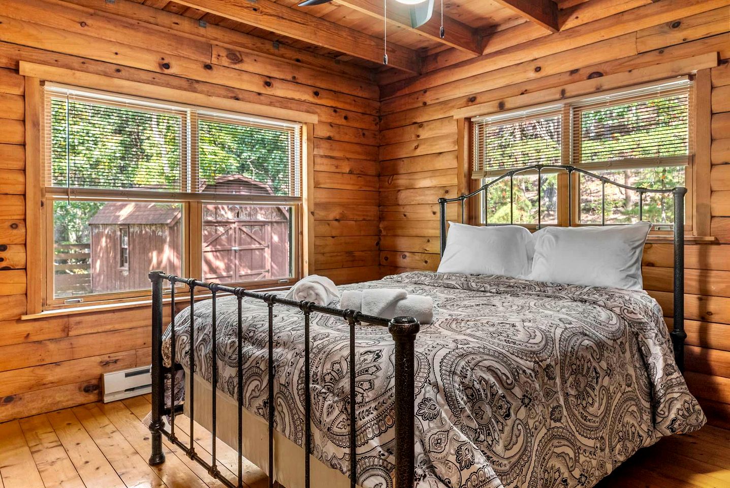 Rustic-Modern Mountain Cabin with Private Pond & Fire Pit Near Lost River, Baker, West Virginia