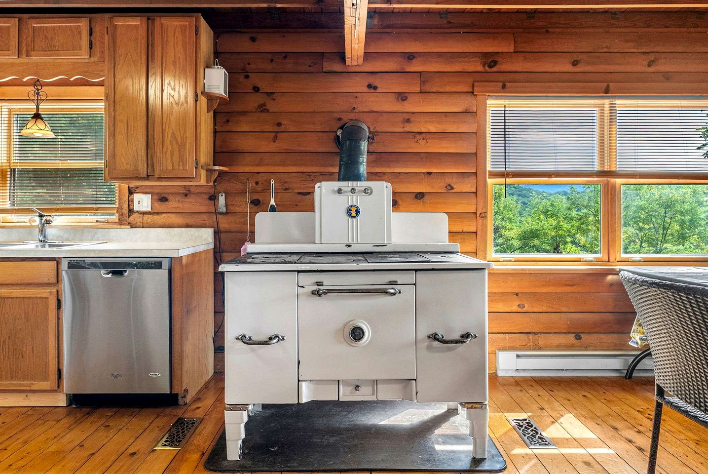 Rustic-Modern Mountain Cabin with Private Pond & Fire Pit Near Lost River, Baker, West Virginia