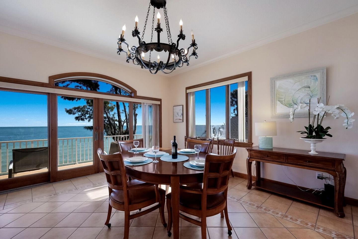 Luxury Waterfront Beach House with Stunning Views on Bean Point in Anna Maria, Florida