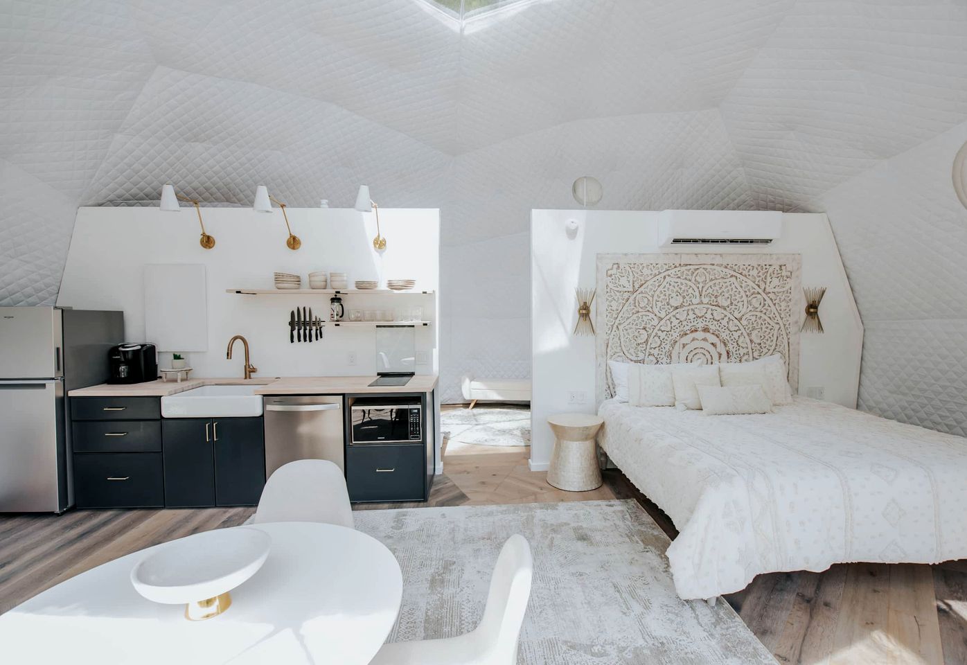 Unmatched Views Await You at this Cherry Log, Georgia Designer Dome near Fall Branch Falls