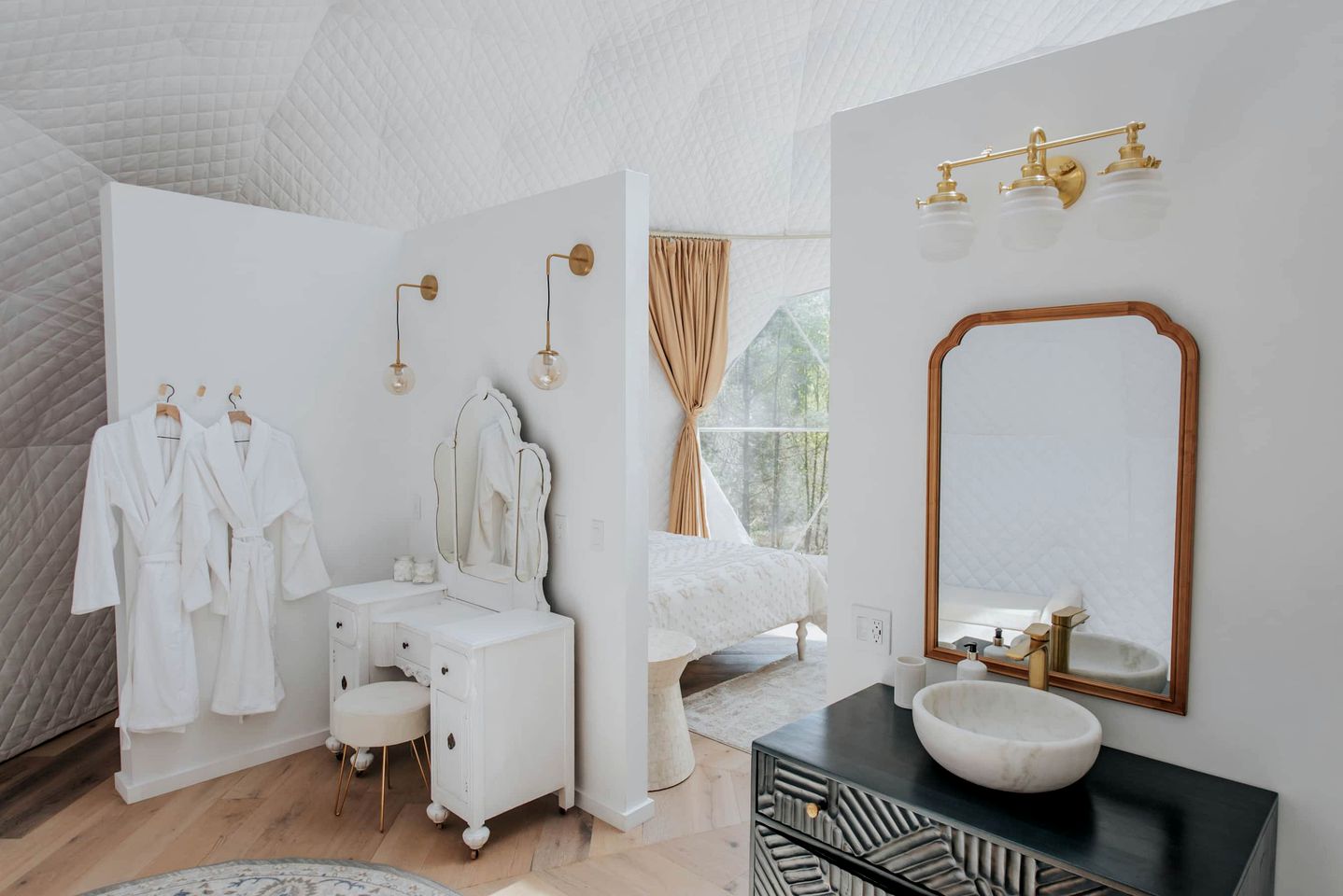 Unmatched Views Await You at this Cherry Log, Georgia Designer Dome near Fall Branch Falls