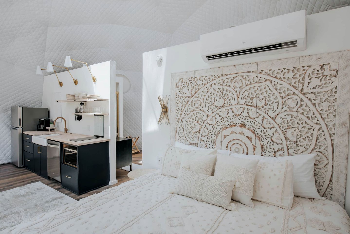 Unmatched Views Await You at this Cherry Log, Georgia Designer Dome near Fall Branch Falls