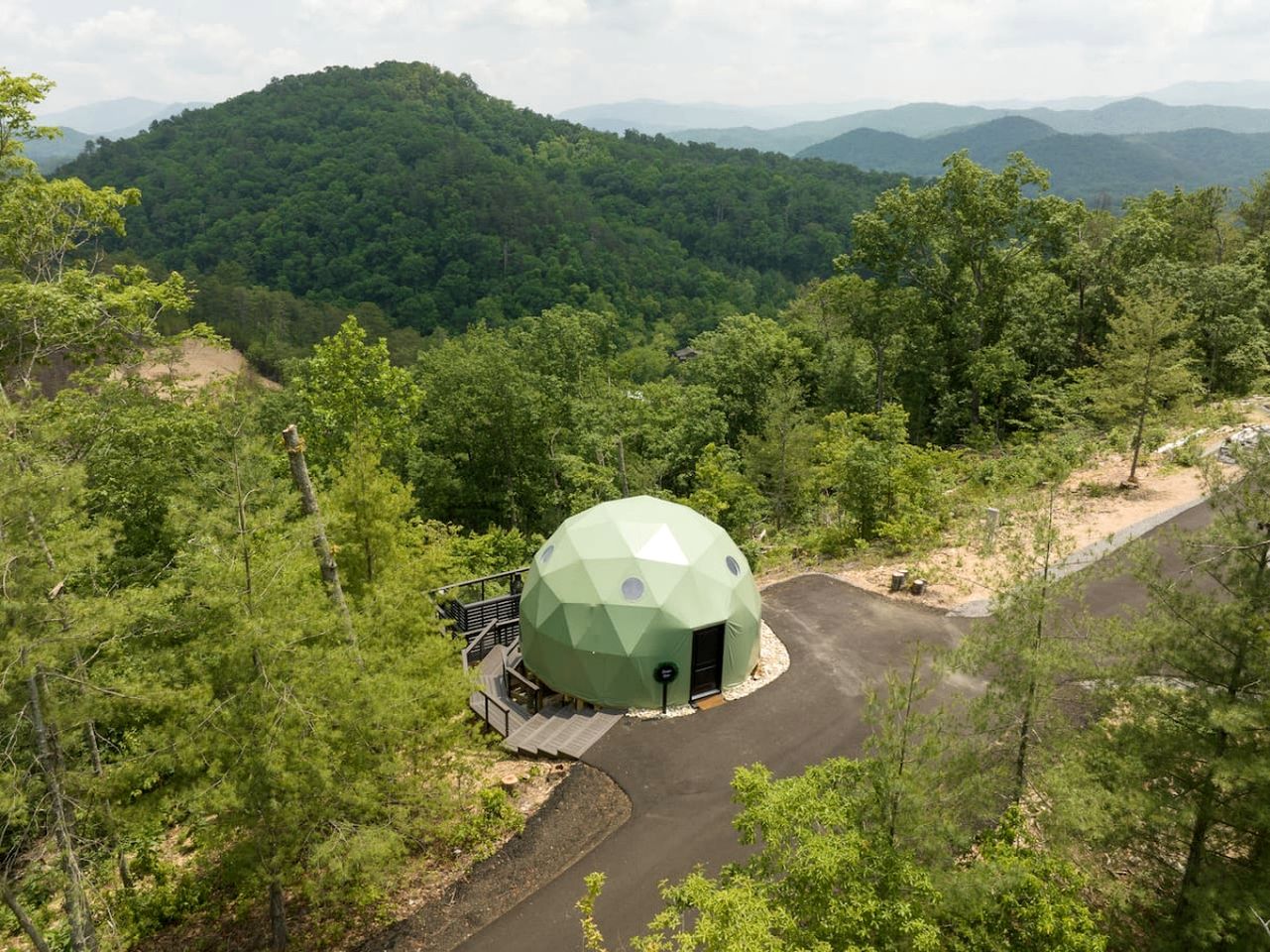 Romantic Dome Retreat Near Great Smoky Mountains, Tennessee