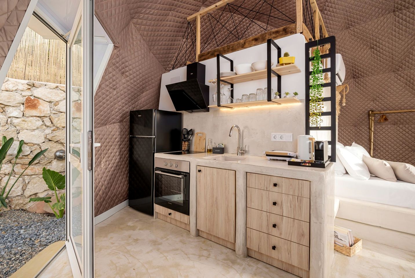 Dream Holiday at this Elegant Dome with Pool in Greece