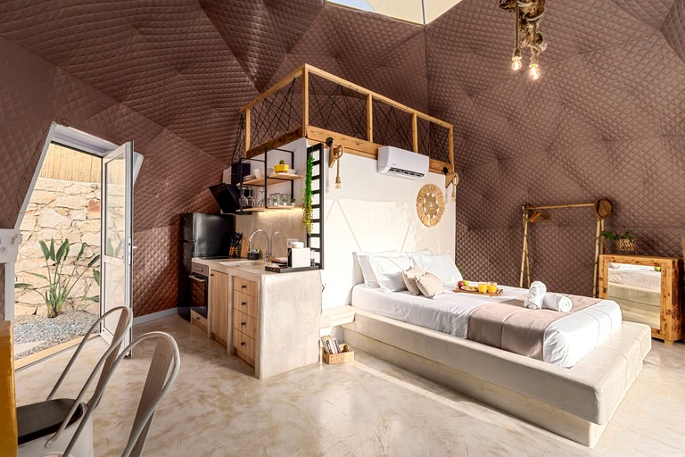 Dream Holiday at this Elegant Dome with Pool in Greece | Domes (Rethymno, Crete, Greece)