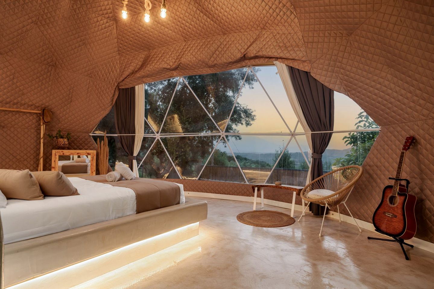 Dream Holiday at this Elegant Dome with Pool in Greece