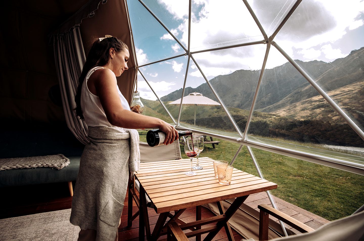 Fabulous Luxury Dome Rental near Queenstown, South Island