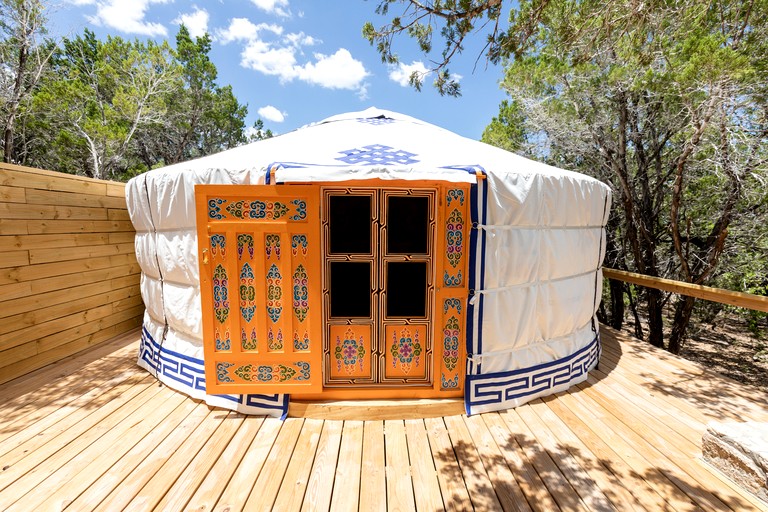Relaxing Yurt Perfect for Couples in Dripping Springs, Texas