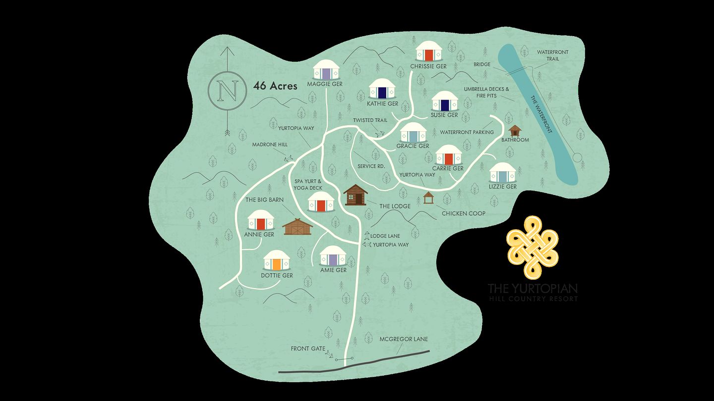 Relaxing Yurt Perfect for Couples in Dripping Springs, Texas