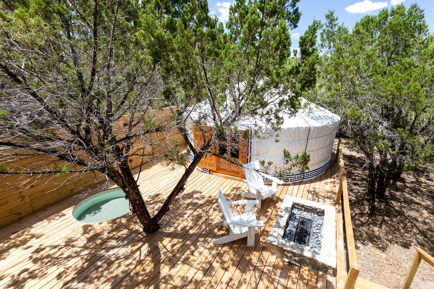 Relaxing Yurt Perfect for Couples in Dripping Springs, Texas