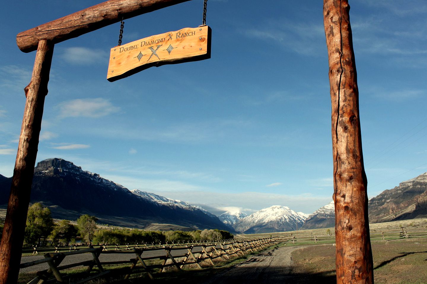 Rustic Log Cabin Rental for Six on the Shoshone River in Wyoming