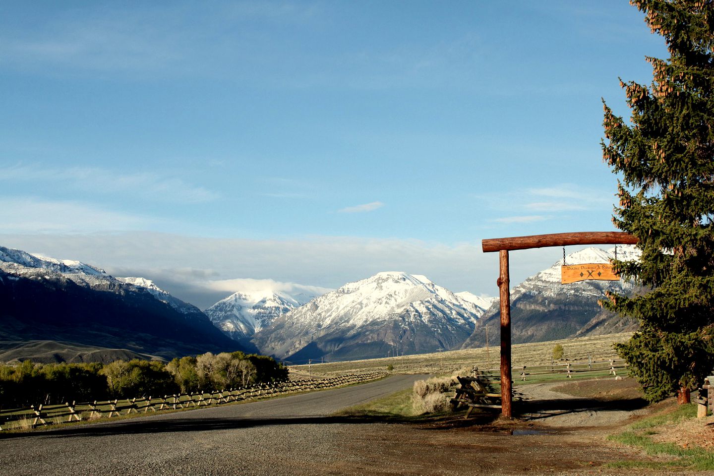 Family Cabin Rental on Beautiful Ranch near Yellowstone National Park, Wyoming