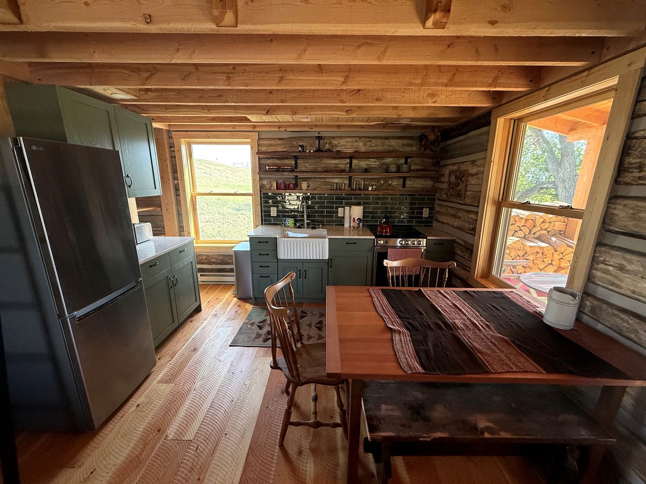 Charming Cabin with Pond and Mountain Views near Downtown Ennis, Montana