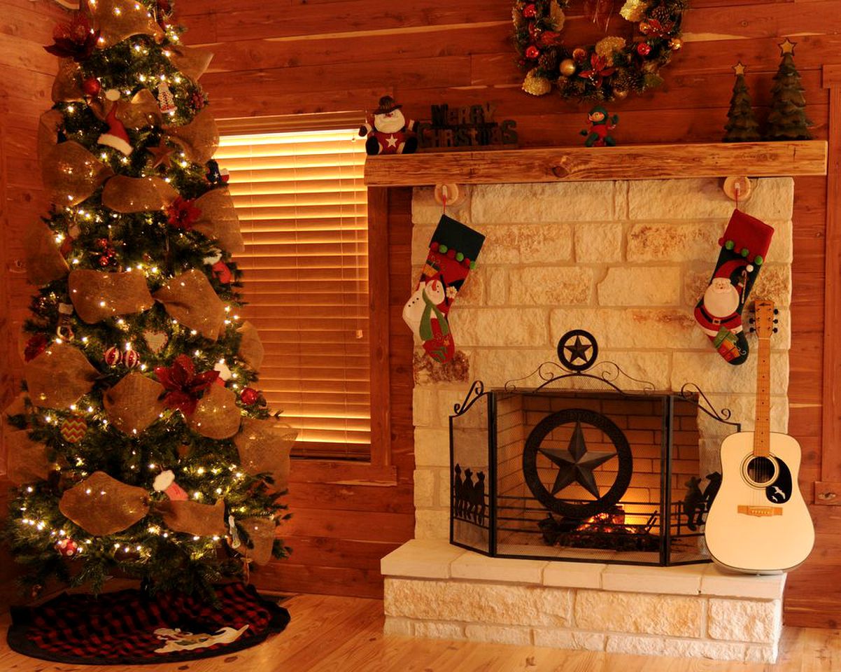 Charming Log Cabin Perfect for a Summer Staycation in Texas Hill Country