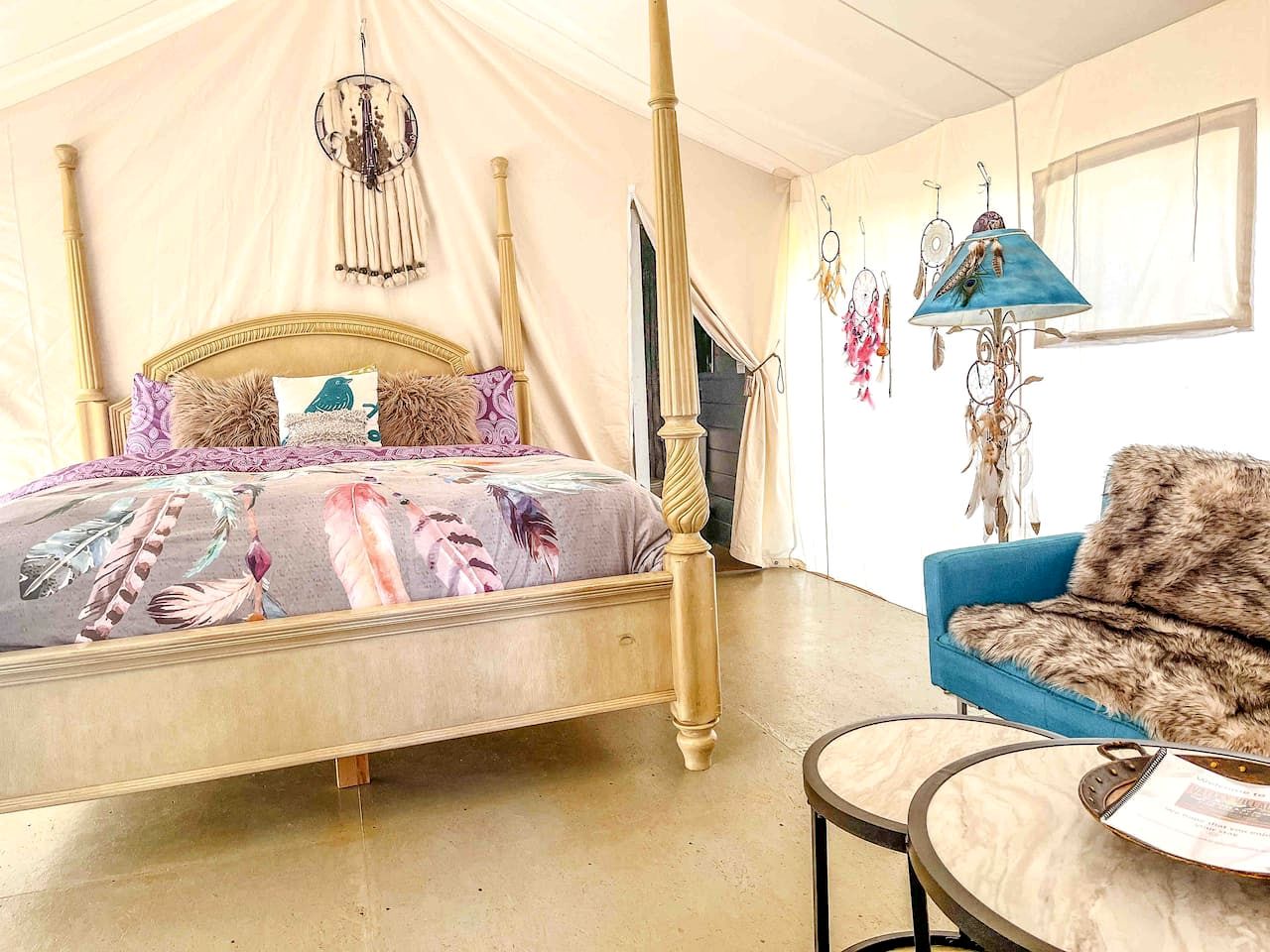 Luxury Safari Tent in Irwin, Idaho near Palisades Lake and Jackson Hole