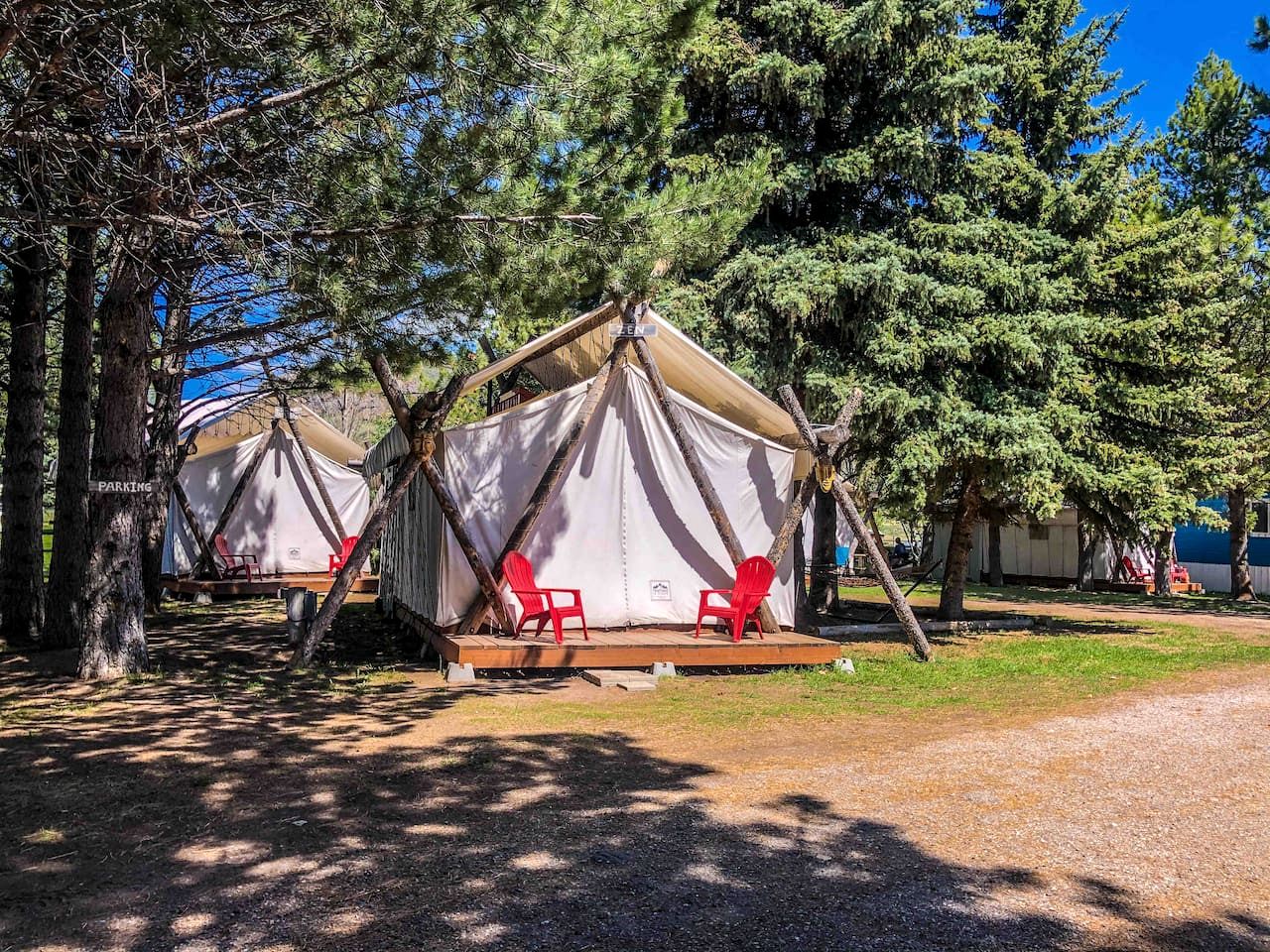 Luxury Safari Tent in Irwin, Idaho near Palisades Lake and Jackson Hole