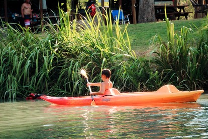 Dream Glamping Destination: Stunning Tented Cabin on the Geronimo Creek in Seguin, Texas photo 5