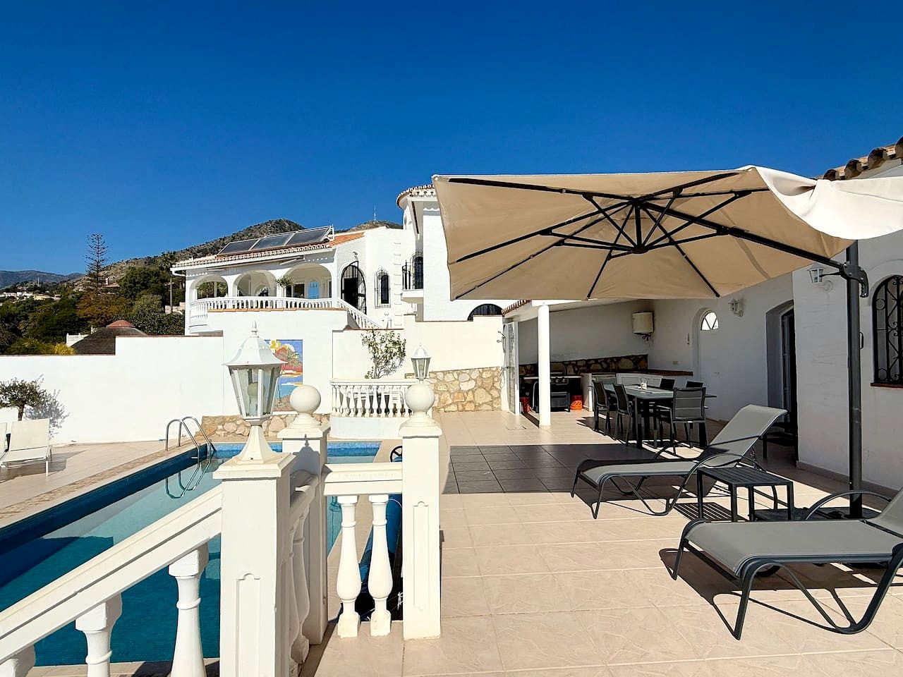 Relaxing Coastal Villa with Stunning Views & Pool Escape in Andalusia, Spain
