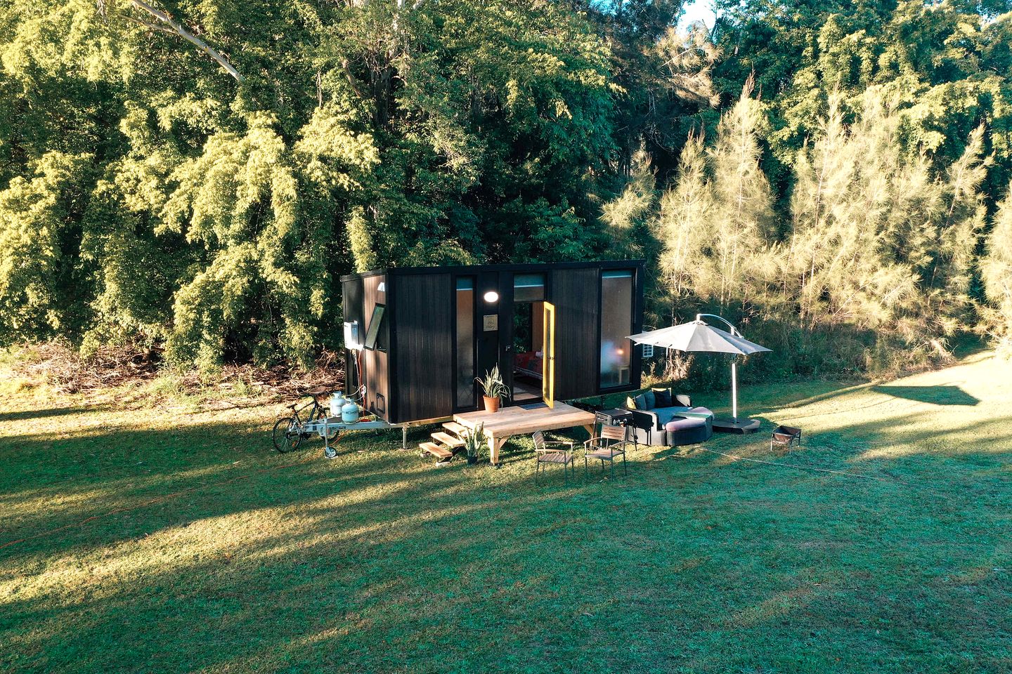 Tranquil Tiny Cabin Retreat with Stargazing near Sunshine Coast, Yandina QLD