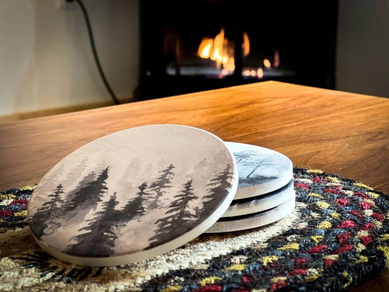 Dreamy Cabin Surrounded by Trees with Hot Tub in Fryeburg, Maine