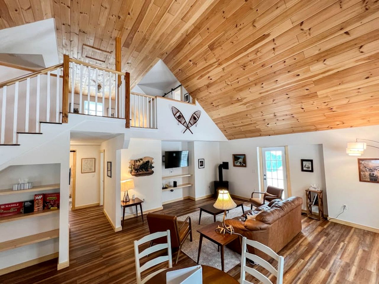 Dreamy Cabin Surrounded by Trees with Hot Tub in Fryeburg, Maine