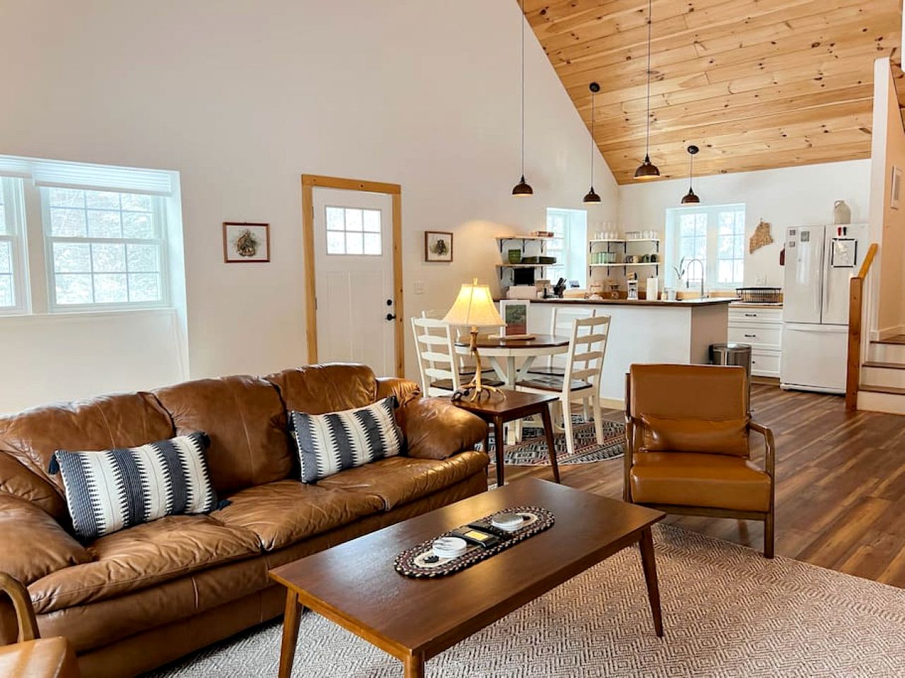 Dreamy Cabin Surrounded by Trees with Hot Tub in Fryeburg, Maine