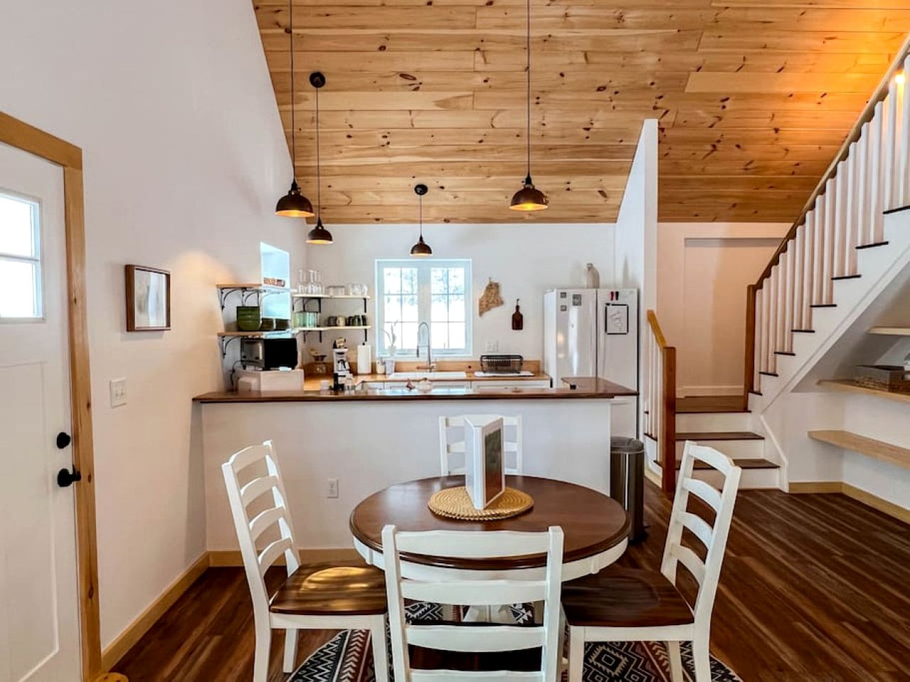 Dreamy Cabin Surrounded by Trees with Hot Tub in Fryeburg, Maine