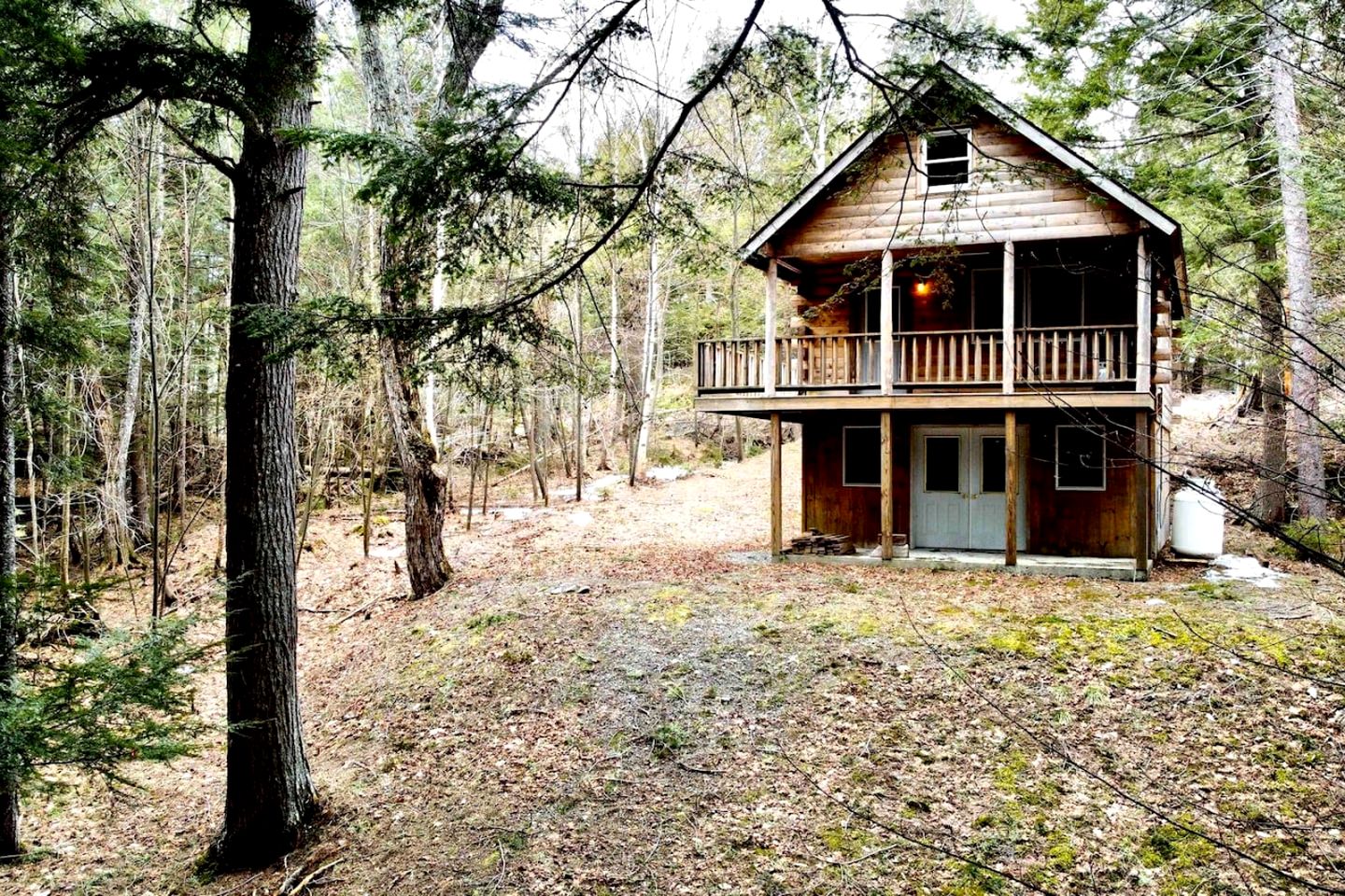 Dreamy Lofted Cabin with Direct Lake Access in Maine