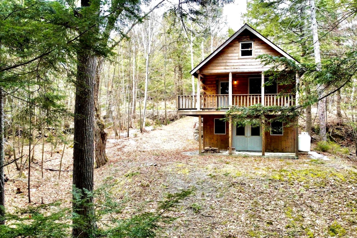 Dreamy Lofted Cabin with Direct Lake Access in Maine
