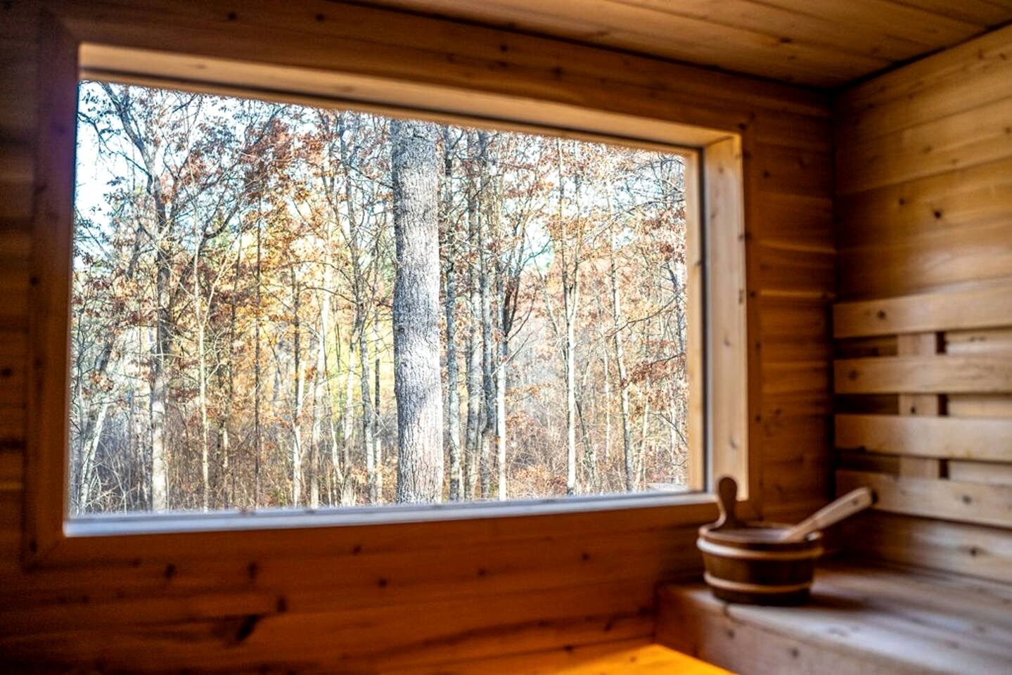 Pet Friendly Yurt with a Shared Sauna House in Northern Wisconsin, Ideal for a Weekend Escape in the Wilderness