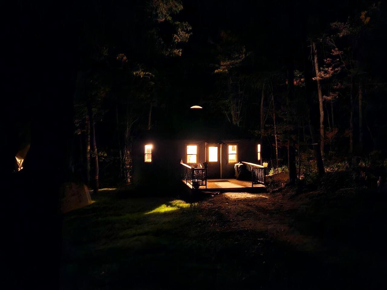 Pet Friendly Yurt with a Shared Sauna House in Northern Wisconsin, Ideal for a Weekend Escape in the Wilderness