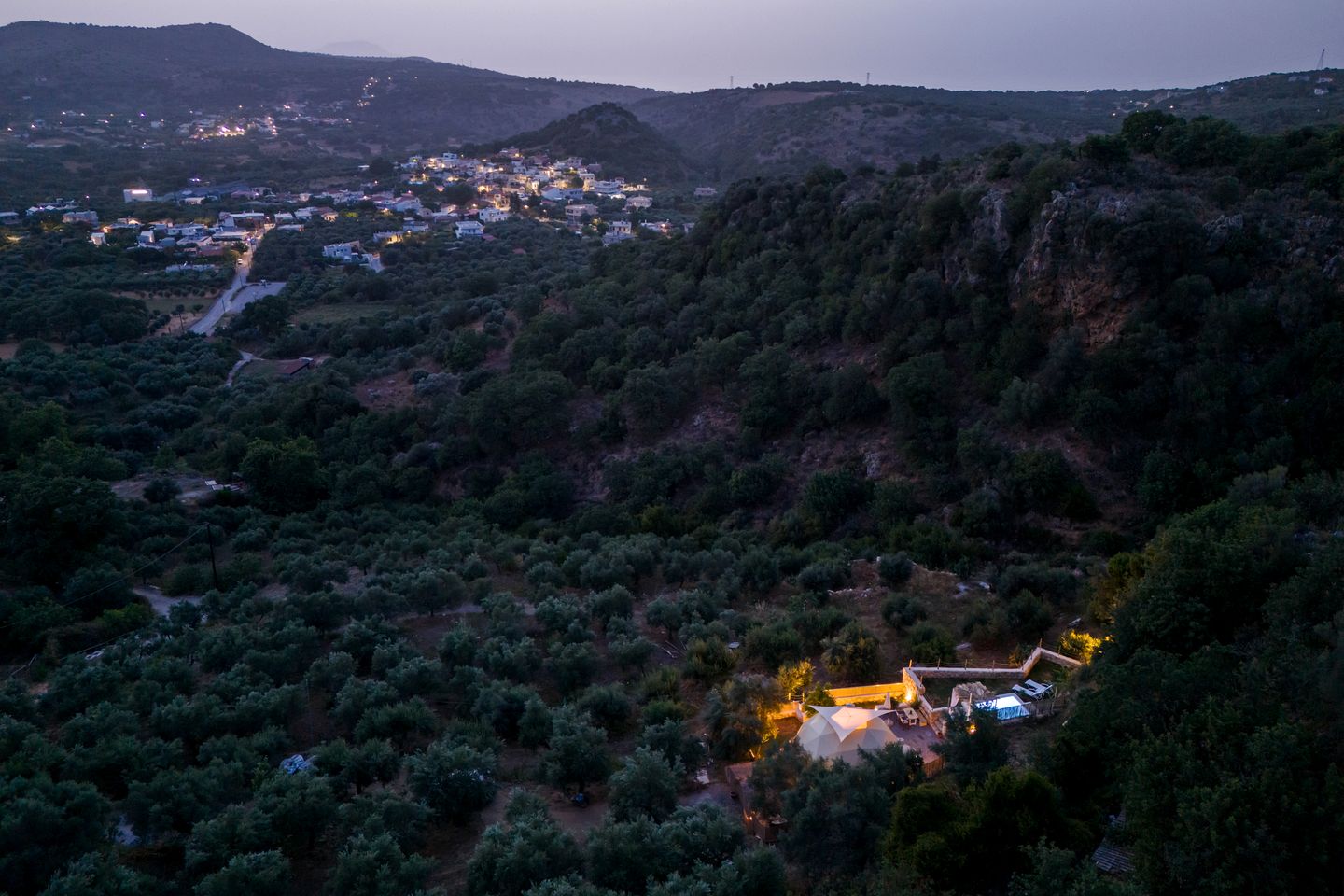 Dream Holiday at this Elegant Dome with Pool in Greece