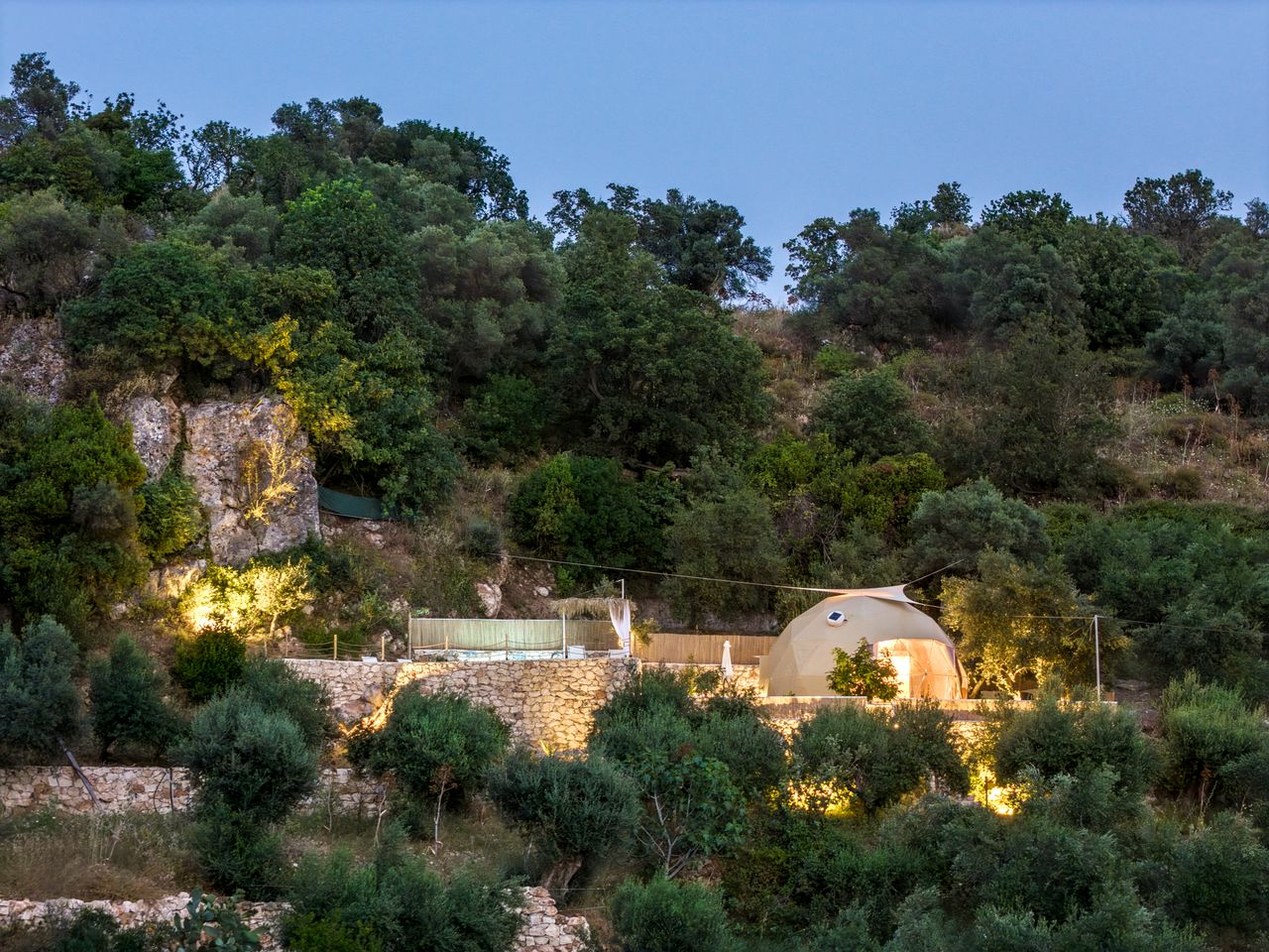 Dream Holiday at this Elegant Dome with Pool in Greece