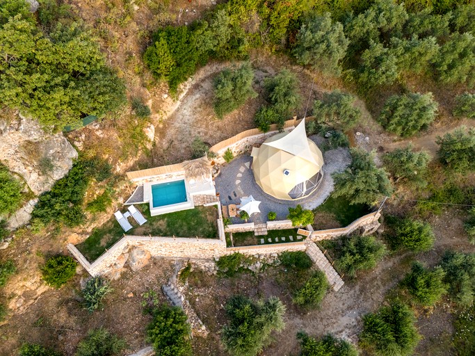 Dream Holiday at this Elegant Dome with Pool in Greece | Domes (Rethymno, Crete, Greece)