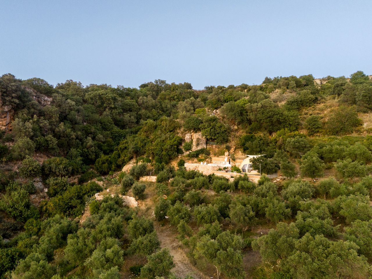 Dream Holiday at this Elegant Dome with Pool in Greece