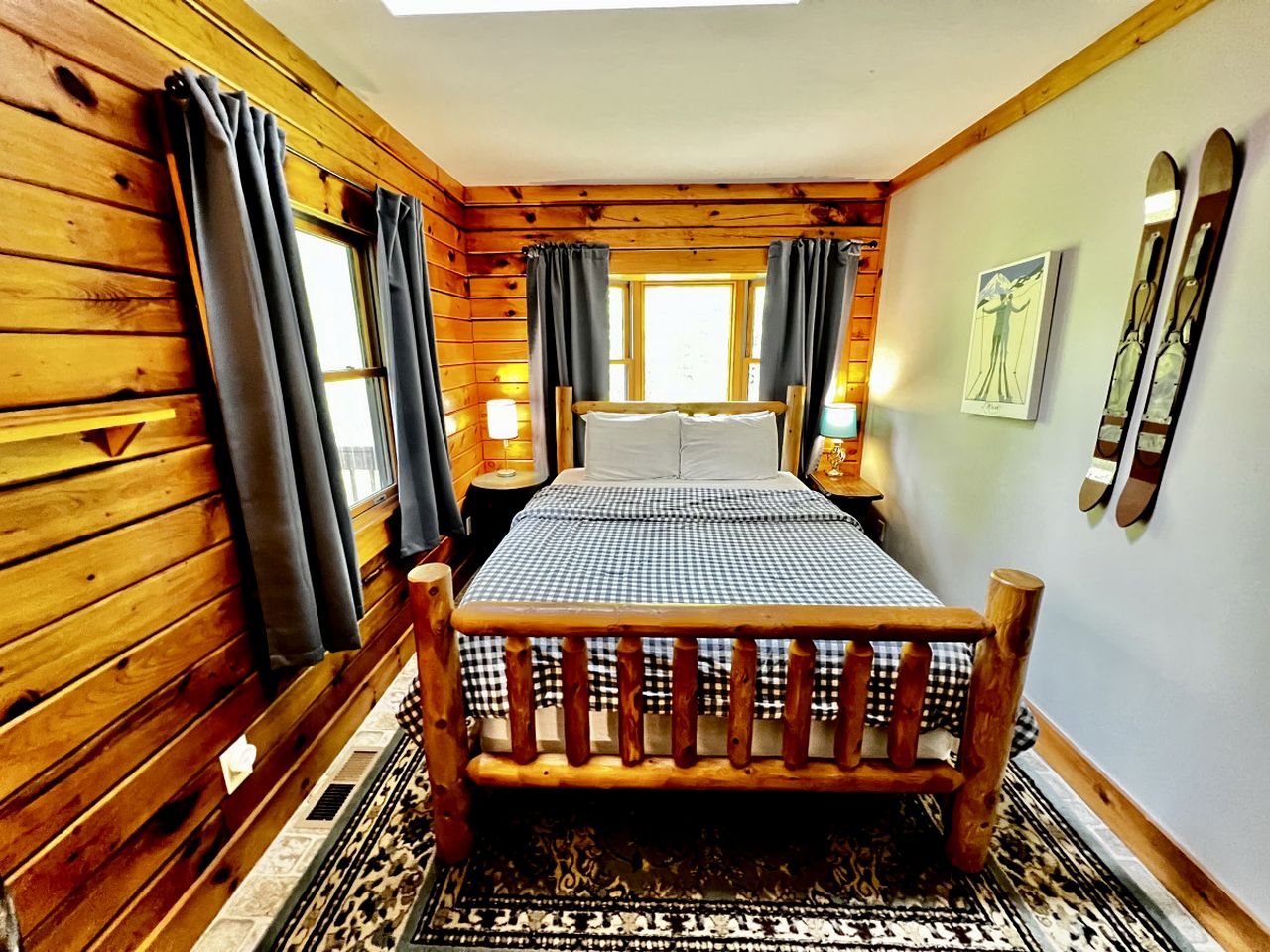 Amazing Secluded Wooden Cabin Nestled Amidst Trees in Jamaica, Vermont