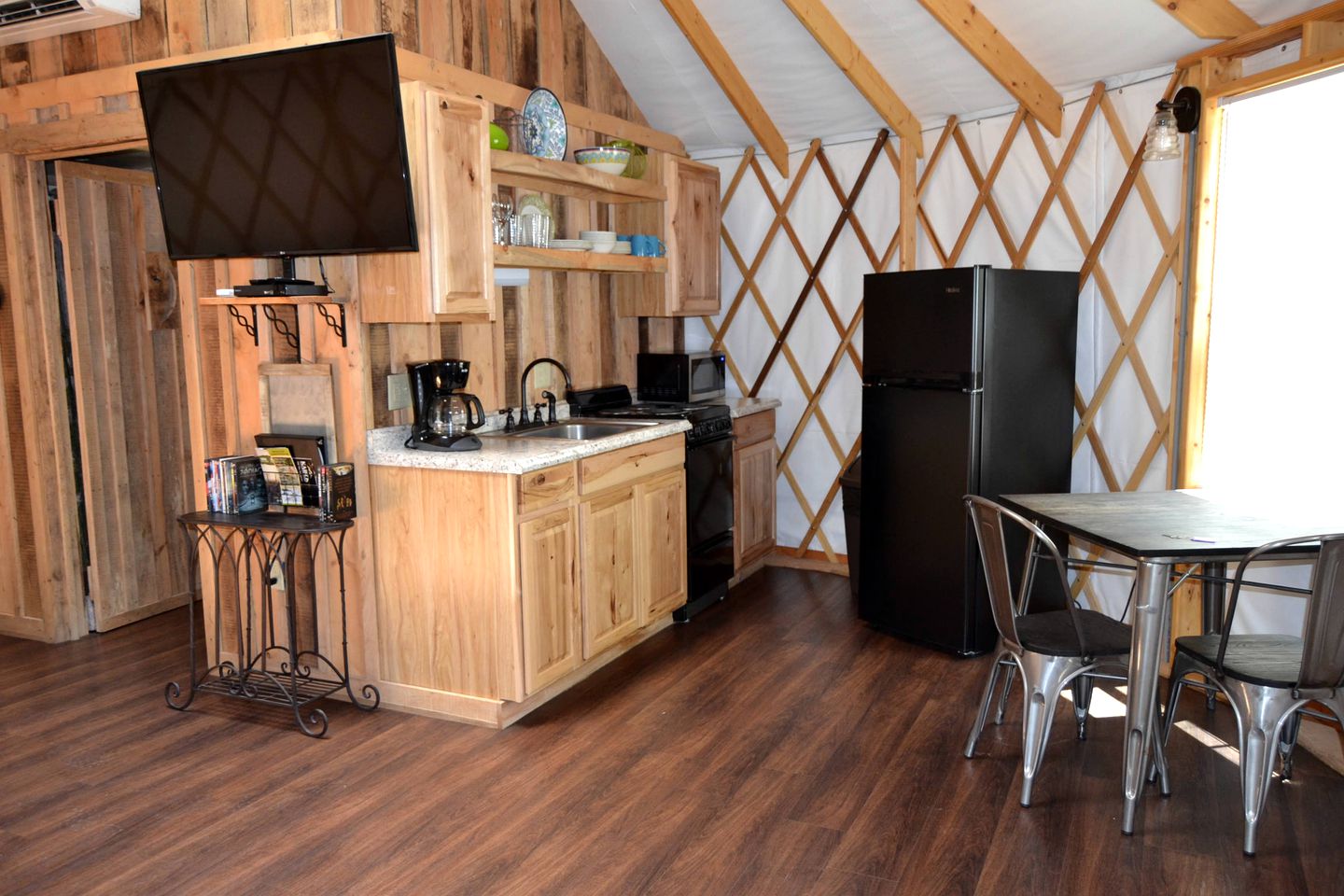 Intimate Yurt Rental Ideal for Romantic Glamping in Virginia