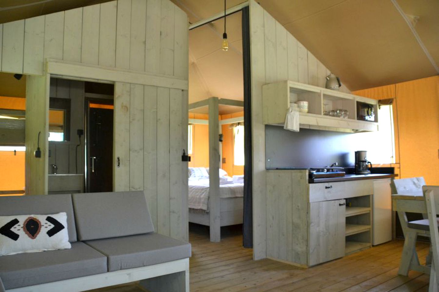 Peaceful Safari Tent Rental Ideal for Glamping in France