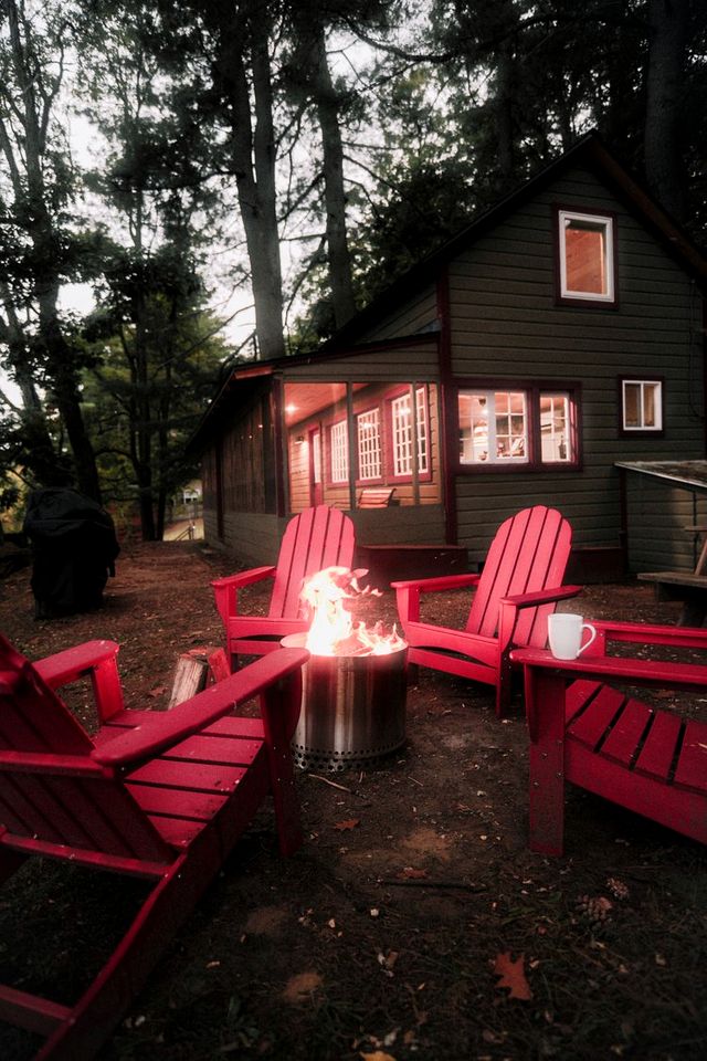 Rustic, Pet Friendly Cabin on the Hudson River, Perfect for a Glamping Weekend in the Adirondacks